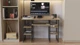 Письмовий стіл Ferrum-decor Скай 75x120x60 сірий ДСП Дуб Сонома 16мм (FRD-101542) - зображення 4