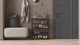 Полиця для взуття Слайм 4 Ferrum-decor 820x630x260 Чорний метал ДСП Дуб Сонома 16 мм (FRD-105162) - зображення 9