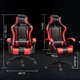 Игровое геймерское компьютерное кресло до 150 кг (съемные подушки под шею и поясницу) - изображение 5