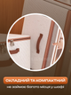 Органайзер кофр сумка из 2 шт для хранения вещей одежды постельного белья подушек одеял тканевые плотные складные вместительные большие прочные практичные 49х37х31 см в шкаф стеллаж в гардероб серый + в комплекте кодовий замок 2 шт ММ1 3DTOYSLAMP - изображение 8