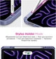 Чехол для планшета ArmorStandart Y-Type PEN для Samsung Galaxy Tab S10 FE+ с креплением для стилуса Purple (ARM85535) - изображение 4