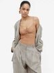 Боди-майка женская H&M 1144976008c20 L Бежевая (1000000046574) - изображение 1