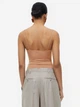 Боди-майка женская H&M 1144976008c20 L Бежевая (1000000046574) - изображение 2