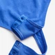 Боди-футболка женская H&M 1154640003c30 S Синяя (1000000051928) - изображение 5
