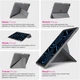 Чехол для планшета ArmorStandart Y-Type PEN для Xiaomi Redmi Pad Pro/Poco Pad с креплением для стилуса Grey (ARM85544) - изображение 3