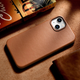 Панель iCarer Real Cowhide Premium Leather Magsafe для Apple iPhone 14 Brown (WMI14220705-BN) - зображення 15