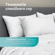 Подушка Antistatic Sleep 50х70 см IDEIA гипоалергенная, искусственный пух, антистатическая ткань, с молнией - изображение 7
