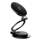Автомобильный магнитный держатель Baseus Mag Pro Series II Magnetic Car Mount |для телефона, от 4.5" до 7", складной, вращение на 360°, надежная фиксация, легкая установка на клейкую основу, совместимость с MagSafe| Черный - изображение 5