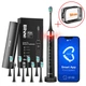 Электрическая зубная щетка Bitvae S2 Smart 8 насадок и футляр black + косметичка - изображение 1