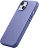Панель iCarer Real Cowhide Premium Leather Magsafe для Apple iPhone 14 Light Purple (WMI14220705-LP) - зображення 5