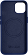 Панель iCarer Real Cowhide Premium Leather Magsafe для Apple iPhone 14 Blue (WMI14220705-BU) - зображення 3