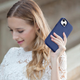 Панель iCarer Real Cowhide Premium Leather Magsafe для Apple iPhone 14 Blue (WMI14220705-BU) - зображення 19