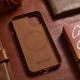 Etui iCarer Real Cowhide Premium Leather Magsafe do Apple iPhone 14 Plus Brown (WMI14220707-BN) - obraz 14