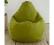 Крісло-груша рогожка салатовий KatyPuf L 100x75 - изображение 1