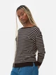 Джемпер Primark чорний-білий в смужку YQXSN390 S - зображення 1
