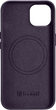 Панель iCarer Real Cowhide Premium Leather Magsafe для Apple iPhone 14 Plus Dark Purple (WMI14220707-DP) - зображення 3