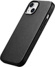 Панель iCarer Real Cowhide Premium Leather Magsafe для Apple iPhone 14 Plus Black (WMI14220707-BK) - зображення 5