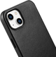 Панель iCarer Real Cowhide Premium Leather Magsafe для Apple iPhone 14 Plus Black (WMI14220707-BK) - зображення 8