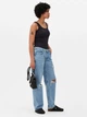 Майка женская Primark XAZ531534ZMOW XS Темно-синяя с черным (DD8000009476204) - изображение 3