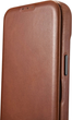 Чохол-книжка iCarer Curved Edge Oil Wax Real Leather Folio Case для Apple iPhone 14 Plus Retro Brown (AKI14220707-BN) - зображення 10