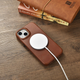 Чохол-книжка iCarer Curved Edge Oil Wax Real Leather Folio Case для Apple iPhone 14 Plus Retro Brown (AKI14220707-BN) - зображення 16
