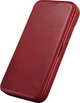Чохол-книжка iCarer Curved Edge Oil Wax Real Leather Folio Case для Apple iPhone 14 Plus Red (AKI14220707-RD) - зображення 6