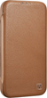 Чохол-книжка iCarer Curved Edge Real Cowhide Premium Leather Folio Case для Apple iPhone 14 Plus Brown (WMI14220715-BN) - зображення 4