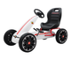 Gokart na pedały Milly Mally Abarth White 3172 (5901761125795) - obraz 1