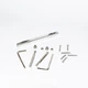 Ручка дверна Ajax TREND JK SN/CP-3 матовий нікель/хром - зображення 11