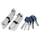 Цилиндровый механизм Punto (Z402/90) Z4002Knob90(35+10+45) с вертушкой CP хром - изображение 1
