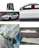 Накладки на стойки дверей Volkswagen Golf MK7 4 шт. Черный глянец - изображение 2