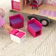 Деревянный кукольный домик KidKraft Teeny House 65948 детский игрушечный домик трейлер для куклы, дом на колесах, дом прицеп - изображение 6