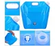 Канистра-пакет для воды мягкая с ручкой и краником ViO PE-T 10l blue - изображение 4