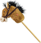 Koń na kiju Milly Mally Hobby Light Brown 6087 (5901761127331) - obraz 1