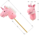 Koń na kiju Milly Mally Hobby Pink 6085 (5901761127317) - obraz 7