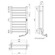 Полотенцесушитель электрический Kroner KRP Hitze-Stern SCH8753-10T (CV035345) - изображение 5