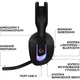 Наушники Logitech G522 Lightspeed Black (981-001544) - изображение 2