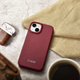 Чохол-книжка iCarer Curved Edge Real Cowhide Premium Leather Folio Case для Apple iPhone 14 Plus Red (WMI14220715-RD) - зображення 19