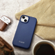 Etui z klapką iCarer Curved Edge Real Cowhide Premium Leather Folio Case do Apple iPhone 14 Plus Blue (WMI14220715-BU) - obraz 19