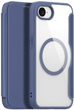 Etui z klapką Dux Ducis Skin X Pro MagSafe do Apple iPhone 16e Blue (6971824158595) - obraz 1
