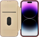 Чохол-книжка iCarer Curved Edge Oil Wax Real Leather Folio Case для Apple iPhone 14 Pro Max Red (WMI14220716-RD) - зображення 16