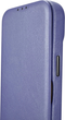 Etui z klapką iCarer Curved Edge Oil Wax Real Leather Folio Case do Apple iPhone 14 Pro Max Light Purple (WMI14220716-LP) - obraz 10