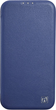 Etui z klapką iCarer Curved Edge Oil Wax Real Leather Folio Case do Apple iPhone 14 Pro Max Blue (WMI14220716-BU) - obraz 2