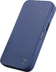 Etui z klapką iCarer Curved Edge Oil Wax Real Leather Folio Case do Apple iPhone 14 Pro Max Blue (WMI14220716-BU) - obraz 6