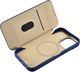 Etui z klapką iCarer Curved Edge Oil Wax Real Leather Folio Case do Apple iPhone 14 Pro Max Blue (WMI14220716-BU) - obraz 14