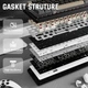 Беспроводная механическая клавиатура ATTACK SHARK X66 RGB Tri-mode (Starry Black) - изображение 8