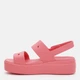 Женские сандалии Crocs Brooklyn 4U HBs 210676-6XF 38-39 (W8) 24 см Ярко-розовые (196265845798) - изображение 3
