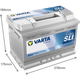 Автомобільний акумулятор Varta Silver Dynamic 77А Єв (-/+) E44 (780EN) (577400078) - зображення 4