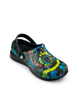 Жіночі шльопанці сабо Joybees Work Clog Black Spiral Tie Dye, розмір 36.5 устілка 23.6см (чорний тайдай) - зображення 3