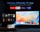 Проектор Magcubic HY450NTV з надкоротким фокусом, підтримка 8K, з Wi-Fi та Bluetooth, портативний екран 200 дюймів, голосове керування, 2 стереодинаміки потужністю 8 Вт - изображение 5